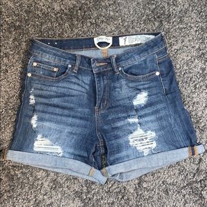 Jean shorts